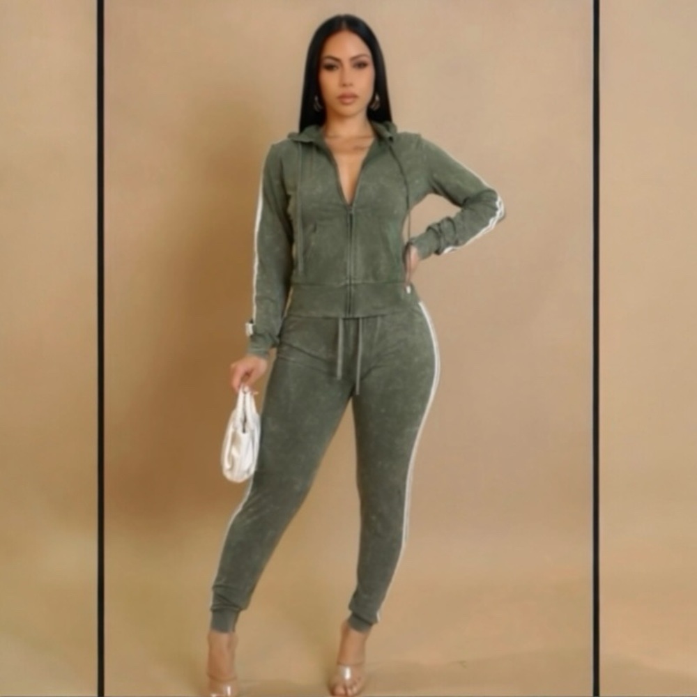 Olive Green Women's Jumpsuit